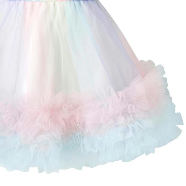 Rachel Riley Rainbow Tulle Party Dress