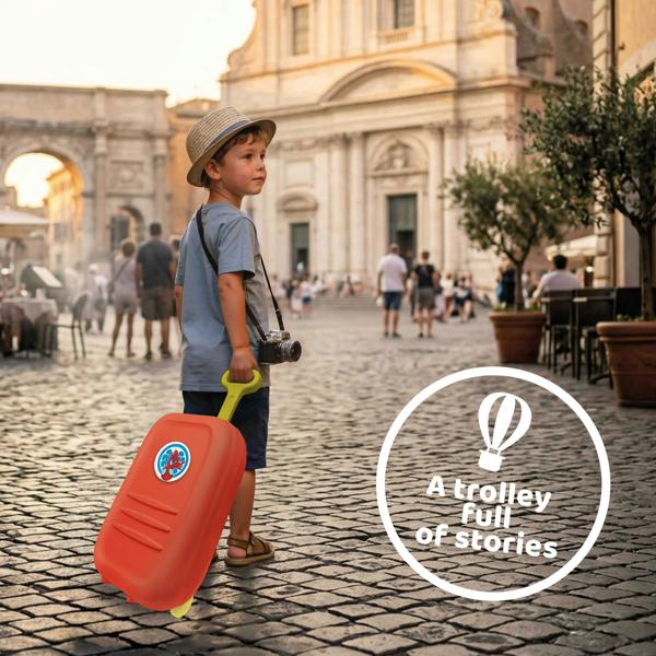 Multiprint Spidey & Friends Trolley by Multiprint – Kids Travel & Activity Case