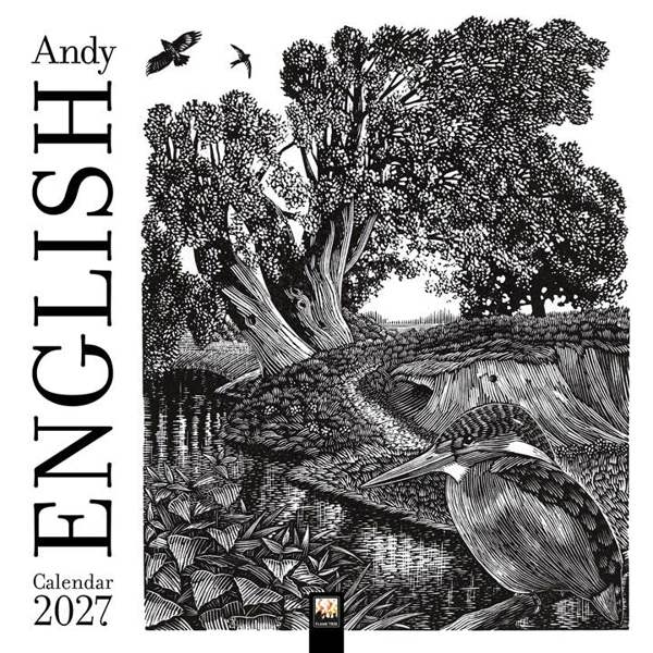 Andy English Calendar 2027, Wall Calendars, Month To View, Art, Gift