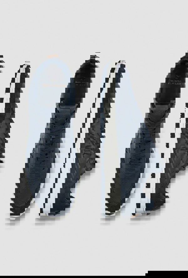 Paul & Shark Club Riviera Leather Sneakers