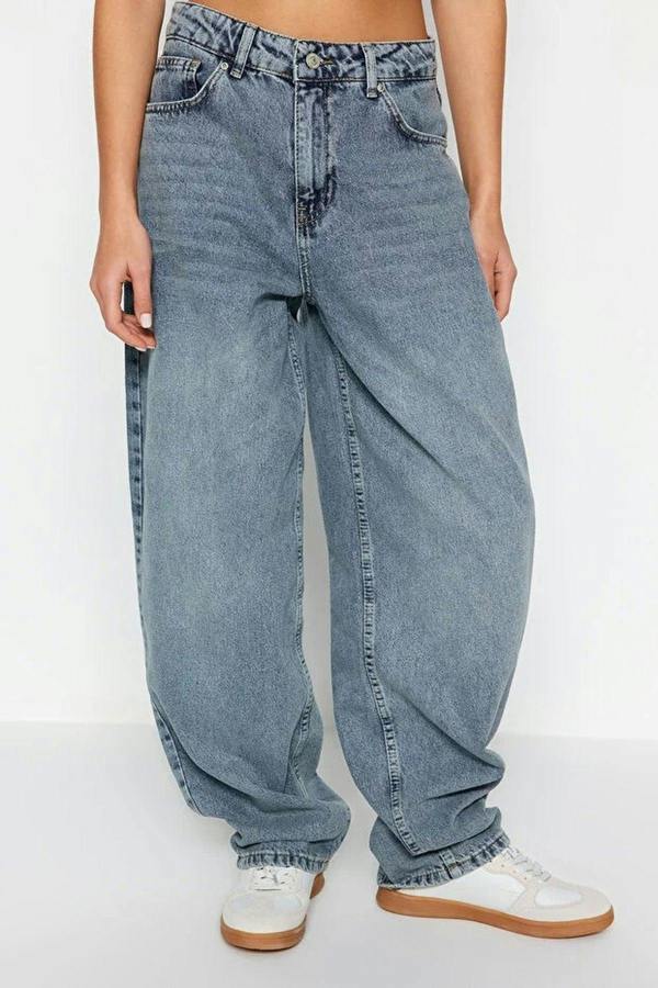 WOVCOR Low Waist Loose Baggy Jeans
