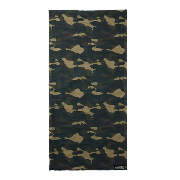 Regatta Childrens/Kids Camo Neck Tube - Dark Khaki - 