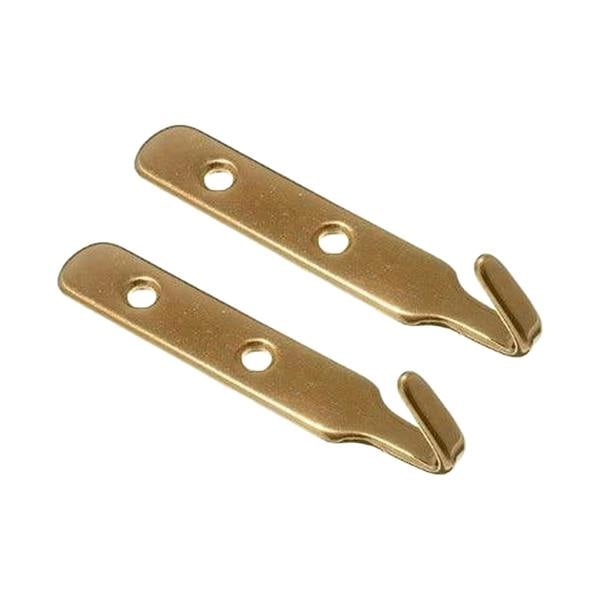 X Brass J Hooks 2pk - One Colour - 