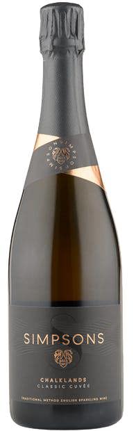 Simpsons Wine Estate, Kent, Chalklands, Classic Cuvee Brut NV 75cl