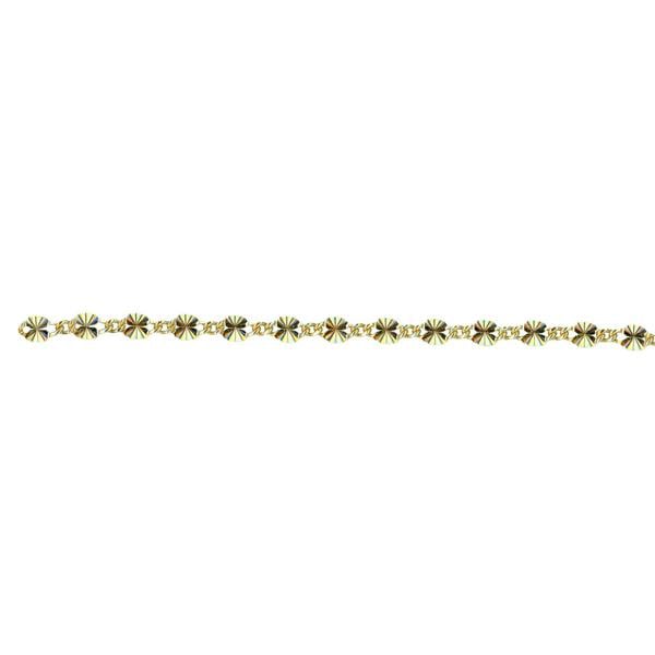 Sarah Layton Yellow Gold Filled Starburst Link Chain