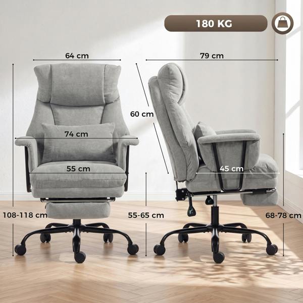 Heavy-Duty Office Chair