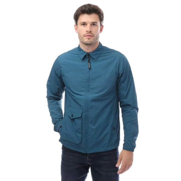 Weekend Offender Mens Granville Overshirt - Petrol