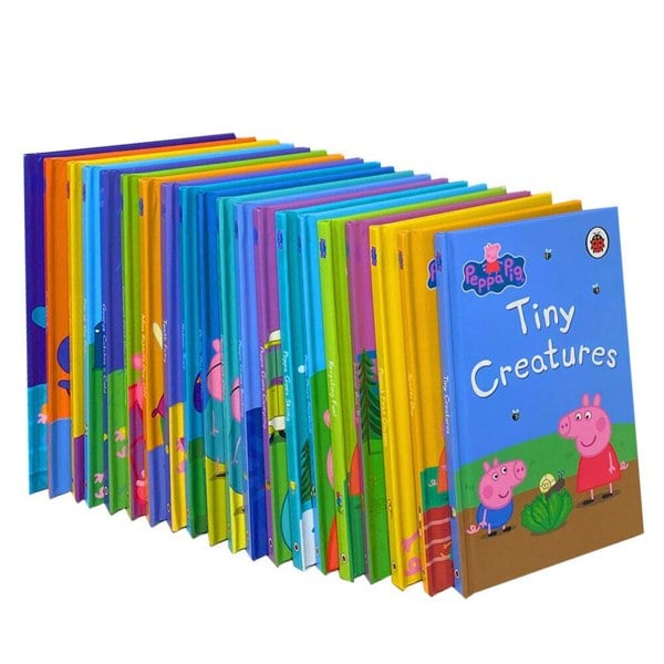 Peppa Pig Bedtime Box of Books 20 Stories Ladybird Collection Box Set, Peppa Goes Swimming & more