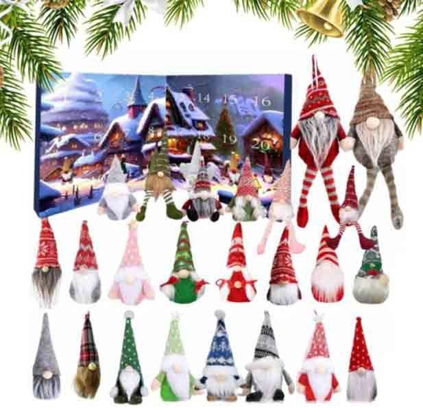 Leaper Christmas Gnome Advent Calendar