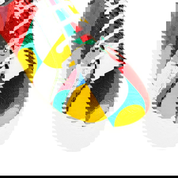 Embassy London Camila - Groovy - Women's platform sole leather lace-up trainer