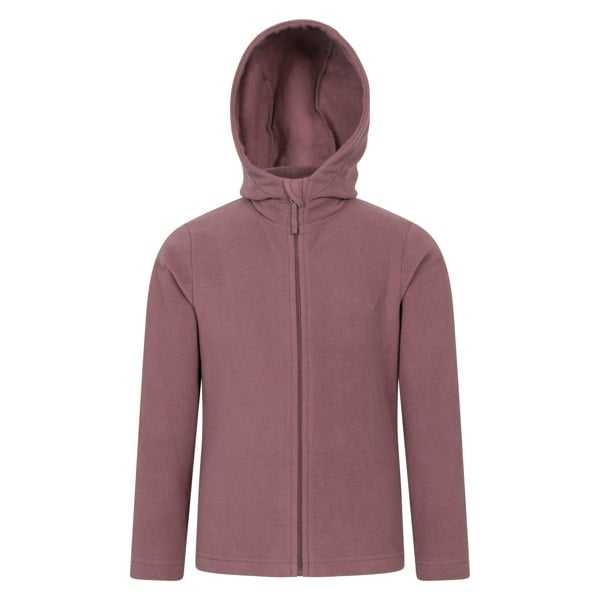 Mountain Warehouse Kids Camber Full Zip Hoodie - Purple