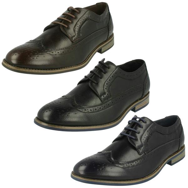 Maverick Mens Maverick Lace Up Brogue Shoes A2126