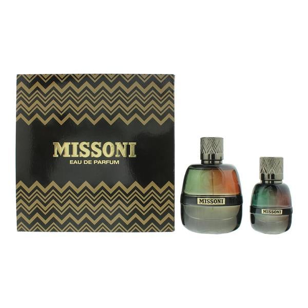 Missoni Pour Homme Eau de Parfum 100ml + Eau de Parfum 30ml Gift Set for Him
