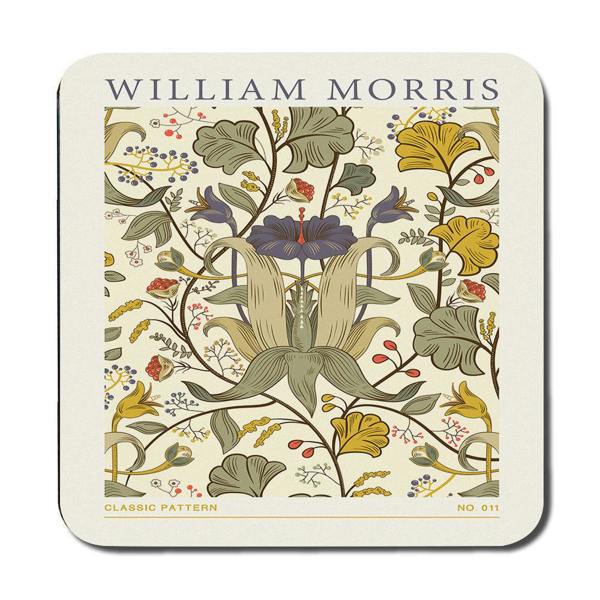 Benjamin Tate Design William Morris Placemats And Coasters Wood Pattern Limited