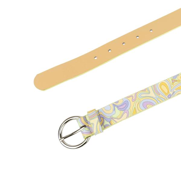 Embassy London Emma - Pastel Paisley - Women's Italian leather belt