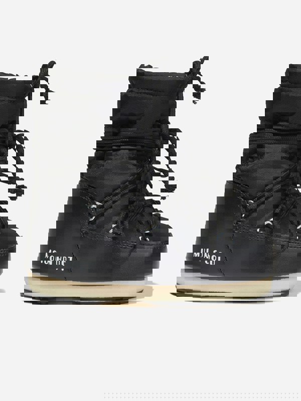 Moon Boot Kids Light Low Nylon Snow Boots in Black