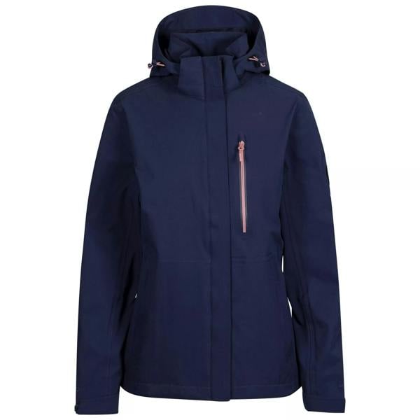 Trespass Womens/Ladies Katya DLX Waterproof Jacket - Navy