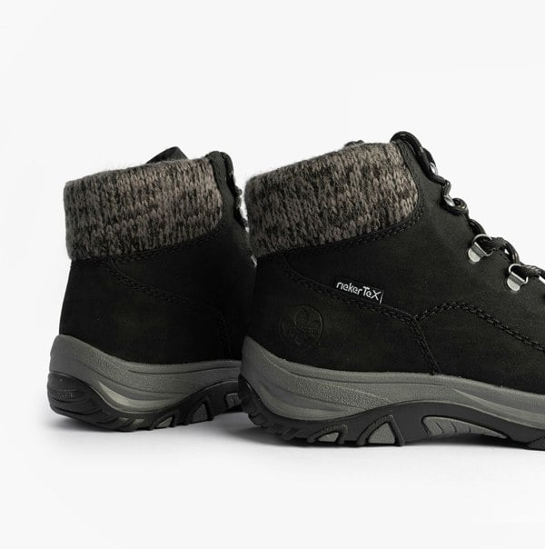 Rieker M9610-00 Womens Boots Black