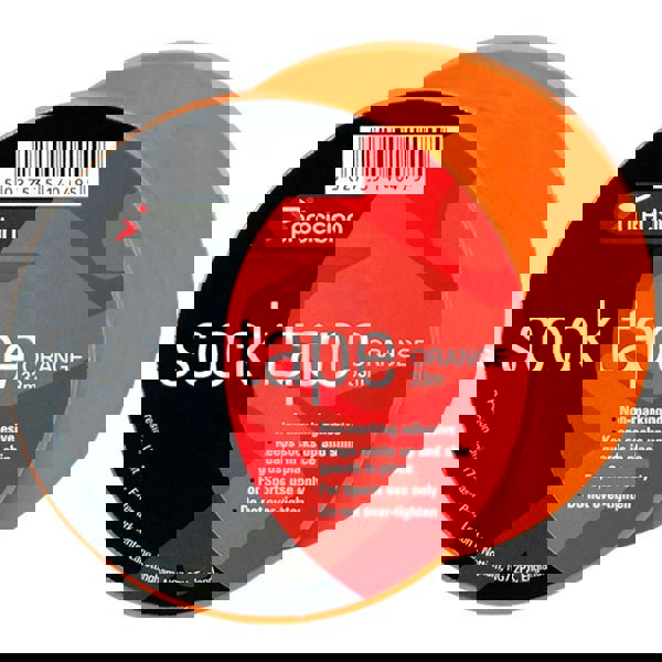 10 PACK - 19mm x 33m ORANGE Sock Tape - Football Shin Guard Pads Holder Tape