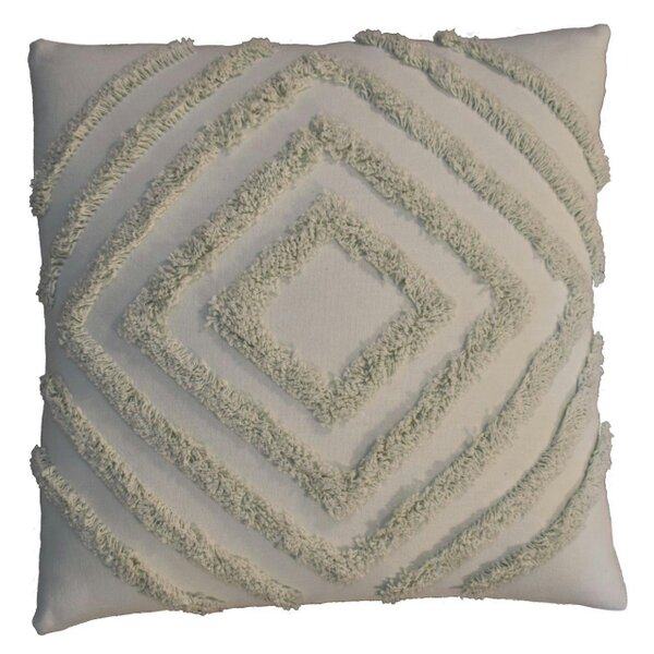 Wyld Haus Set of 2 Noli Sage Green Diamond Cushion Covers
