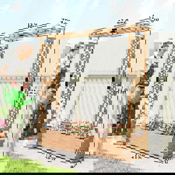 Multi-functional Garden Bed