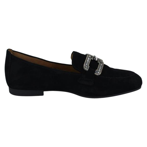 Gabor Ladies Gabor Smart Casual Loafer With Decorative Chain Detail 65.210