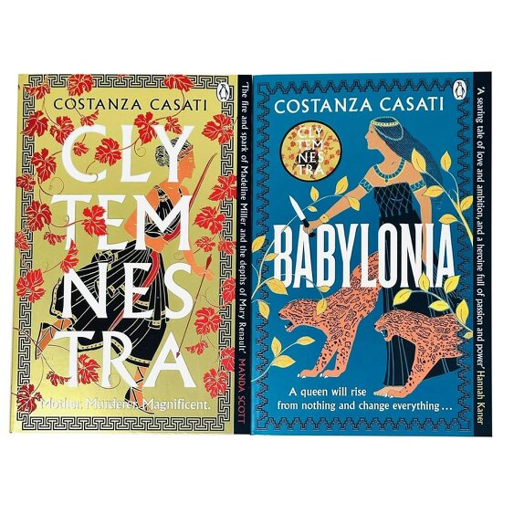 Costanza Casati Collection 2 Books Set (Clytemnestra and Babylonia)