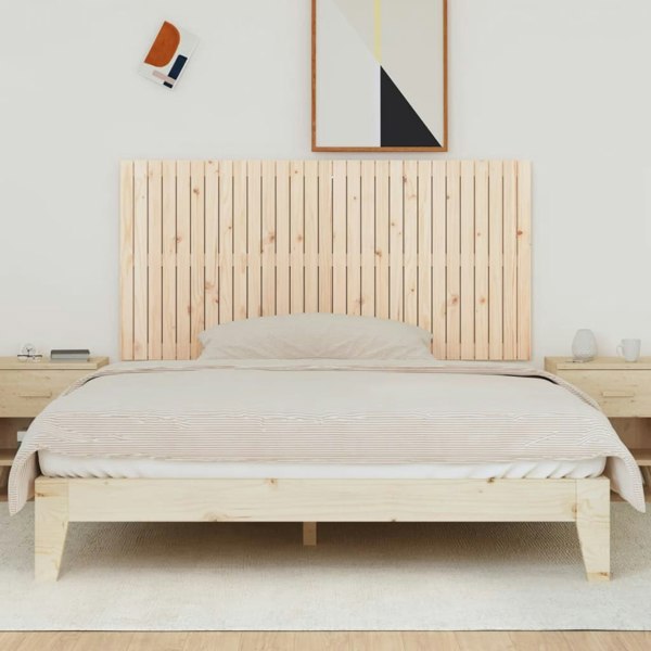 Berkfield Wall Headboard 185x3x90 cm Solid Wood Pine
