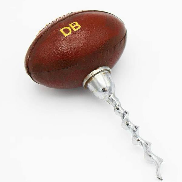 Abode Home & Gifts Personalised Vintage Rugby Ball Corkscrew