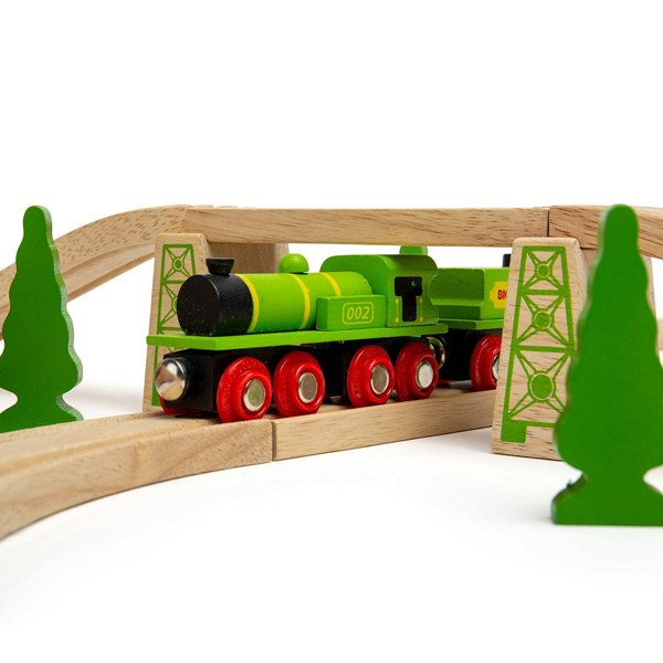 Bigjigs Rail Big Green Engine