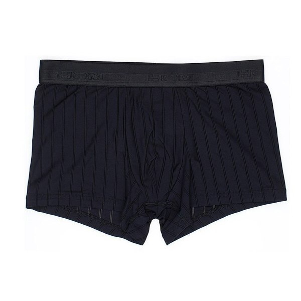 Hom Chic Temptation Microfiber Boxer Brief, Black