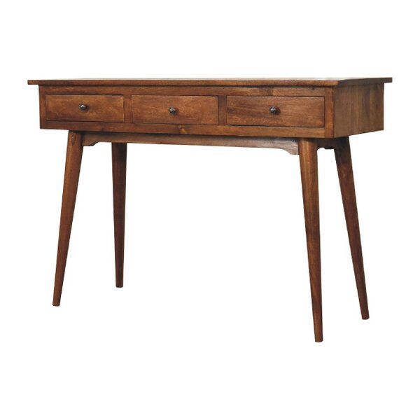 Wyld Haus Saint Paul de Vence Large 3 Drawer Chestnut Console