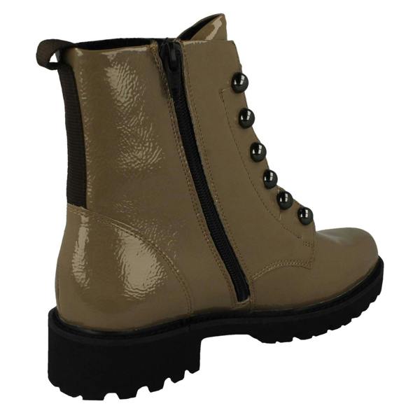 Remonte Ladies Remonte Military Style Ankle Boots D8670
