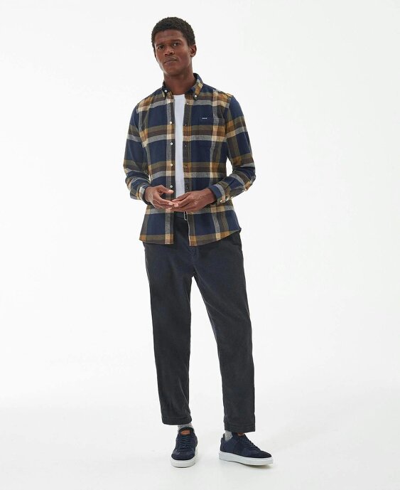 Barbour Folley Tailored Shirt - Navy