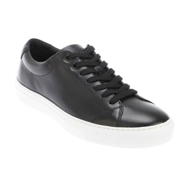 Boss Mens Enlight Leather Trainers - Black