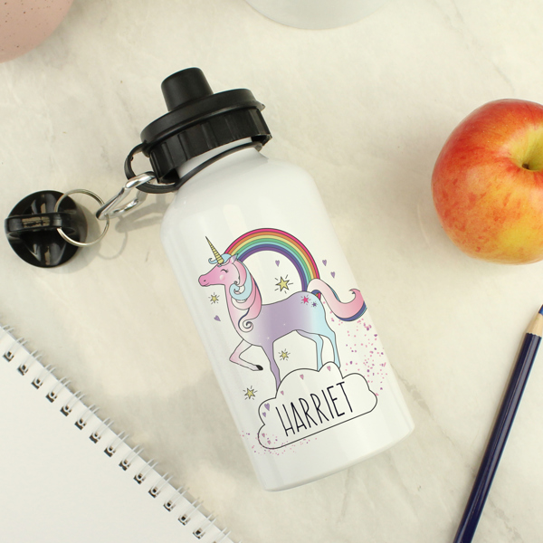 Personalised Memento Company Personalised Unicorn Drinks Bottle