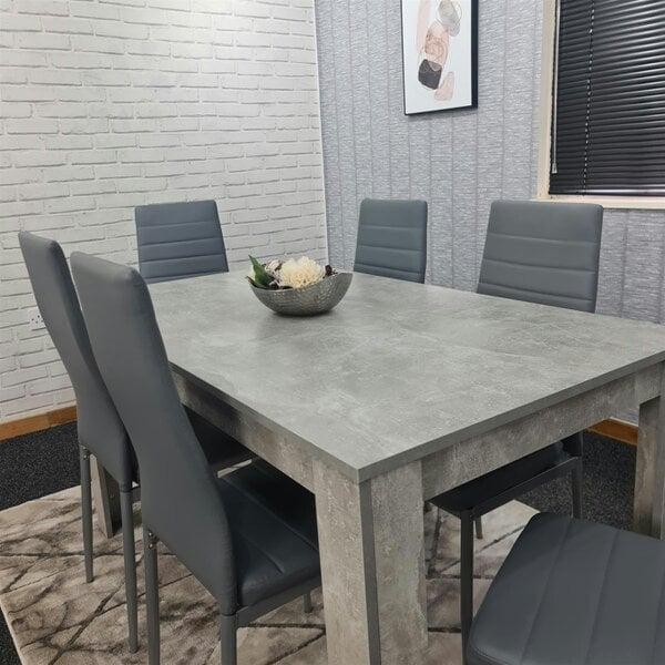 Kosy Koala Dining Table Set with 6 Chairs Dining Room and Kitchen table set of 6