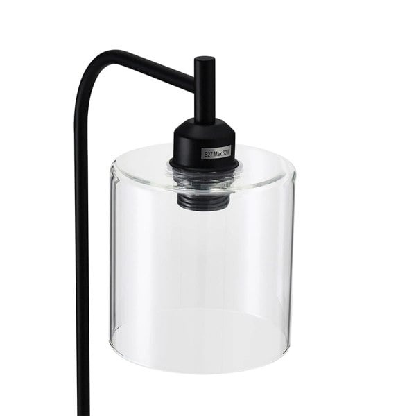Minimalist Floor Lamp with Glass Lampshade Floor Lamps Living and Home
