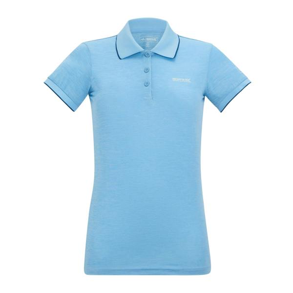 Regatta Womens/Ladies Remex II Polo Neck T-Shirt - Washed Denim - 