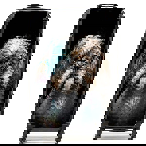 Warren Reed Lhasa Apso Splashart Suitcase