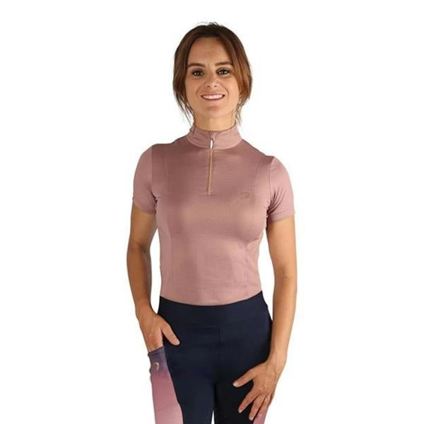 HyFASHION Womens/Ladies Elevate Horse Racing Shirt - Rose - 