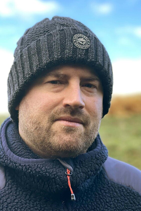 SuperBobble Fisherman's Charcoal Beanie Hat