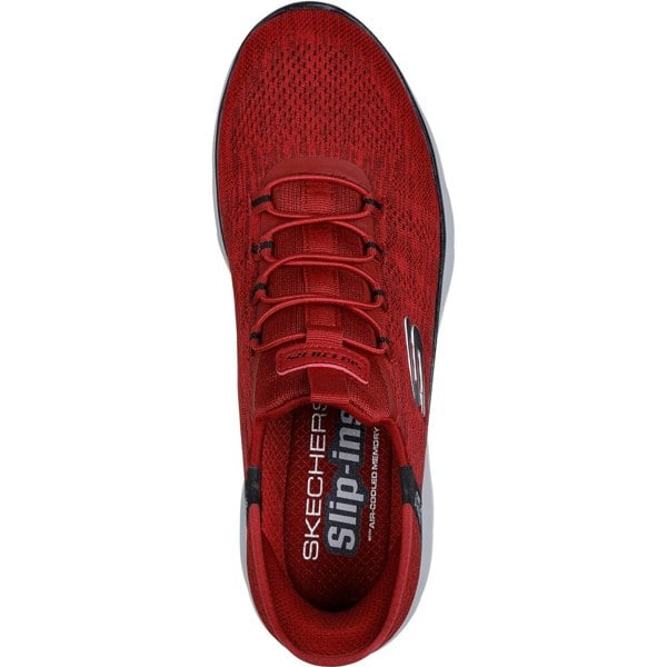 Skechers Summits Key Pace Men's Trainers in Red/Black