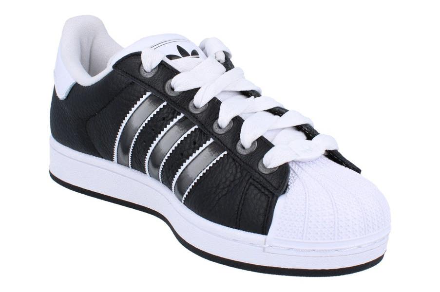 Adidas Originals Superstar Ii Mens Trainers  JQ3209 - Black Silver White JQ3209 - Photo 3