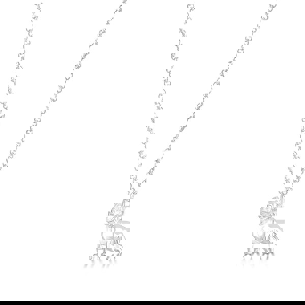 Pitbull Silver Necklace - Personalised - MYLEE London