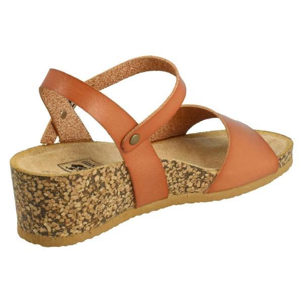 Down to Earth Ladies Down To Earth Wedge Heeled Summer Sandals F12088