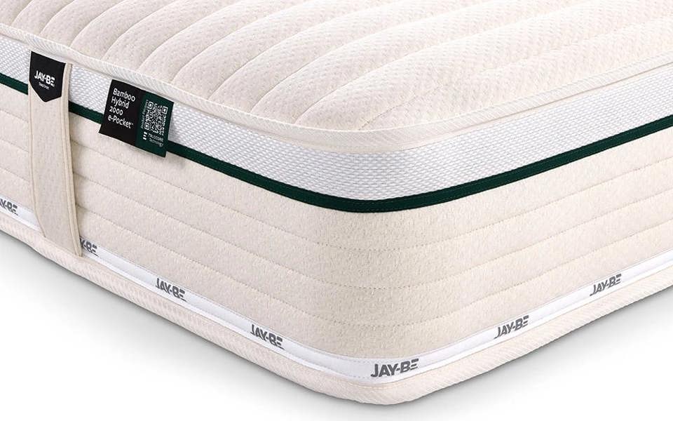 Jay-Be Natural Fresh Bamboo Hybrid 2000 e-Pocket Mattress