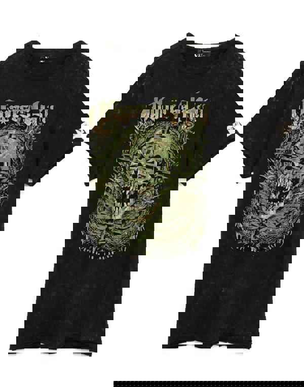 Cypress Hill Mens Black Band Logo Short Sleeved T-Shirt