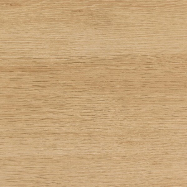 Wyld Haus Bjork Natural Oak Wood and Black Panelled Wide Chest of 6 Drawers