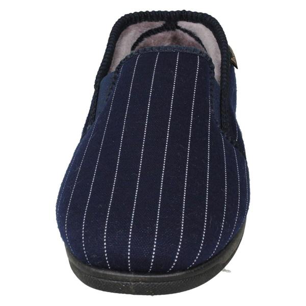 Rosebank Mens Rosebank Slip On Twin Gusset Full Slippers Paul